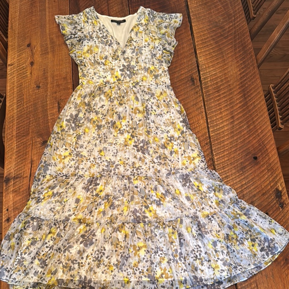 Floral V-Neck Dress